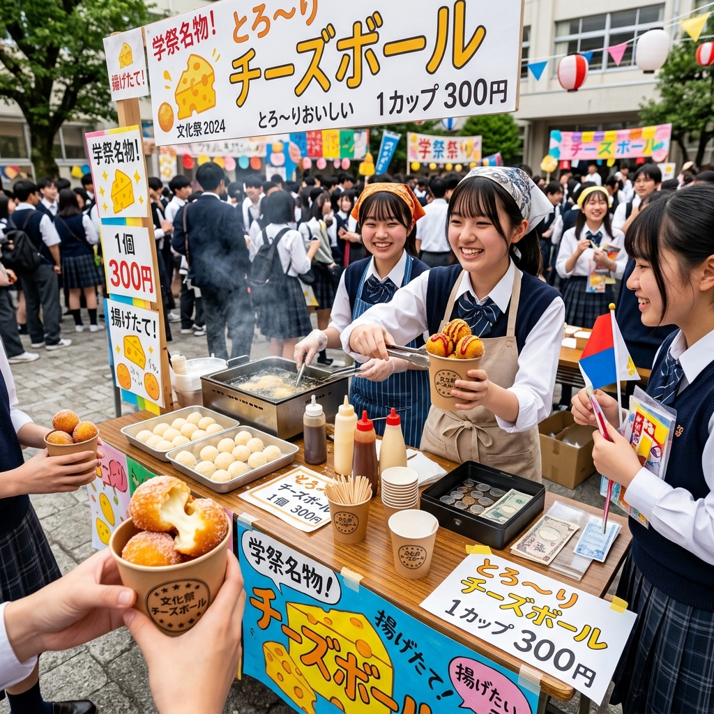 チーズボール アートワーク